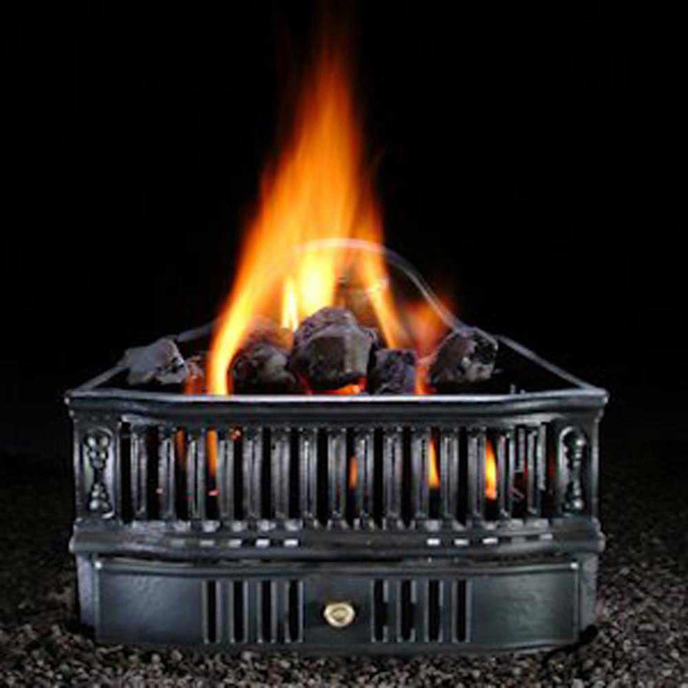 Realistic Coal Basket Vented Fire Northshore FireplaceNorthshore