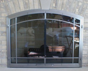 Custom Fireplace Doors - Evanston IL | Nortshore Fireplace