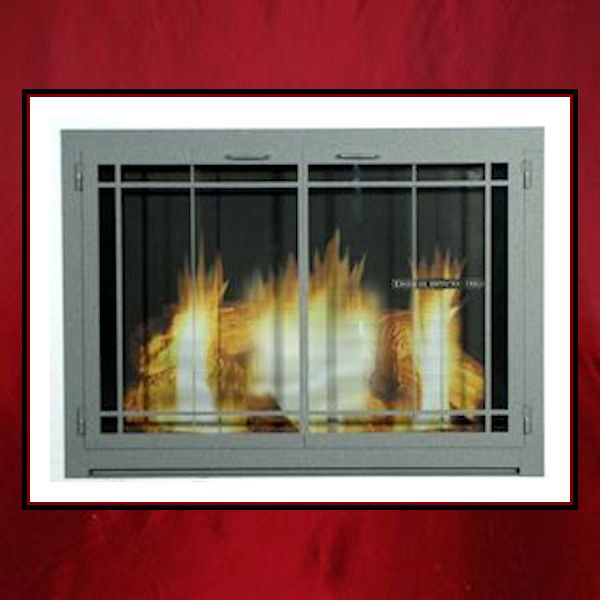 Craftsman Style Fireplace Door - Northshore Fireplace